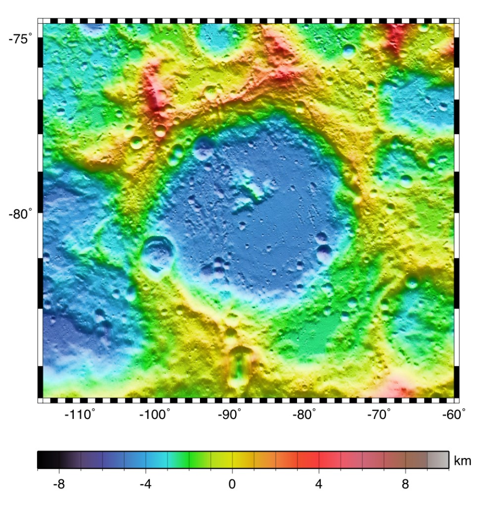 Drygalski Crater