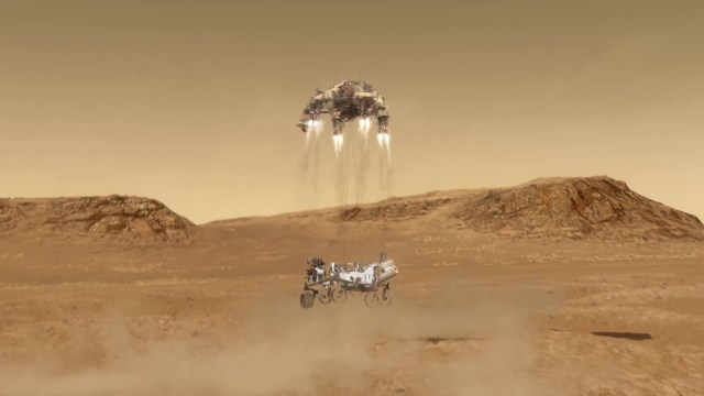 
			NASA's Mars 2020 Perseverance Rover Landing Animations - NASA Science			