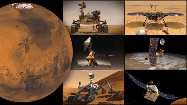 
			NASA's Mars Missions - NASA Science			